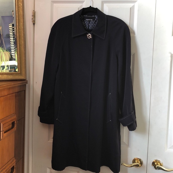 ⭐️Jones New York Raincoat Trench - Picture 1 of 5